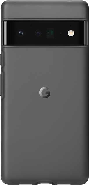 Google Translucent Smokey Hybrid Case - Google Pixel 6 Pro - Black